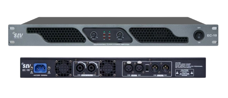 EC 10 CLASS D 2 CHANNEL AMPLIFIER