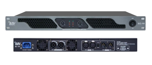 EC 10 CLASS D 2 CHANNEL AMPLIFIER